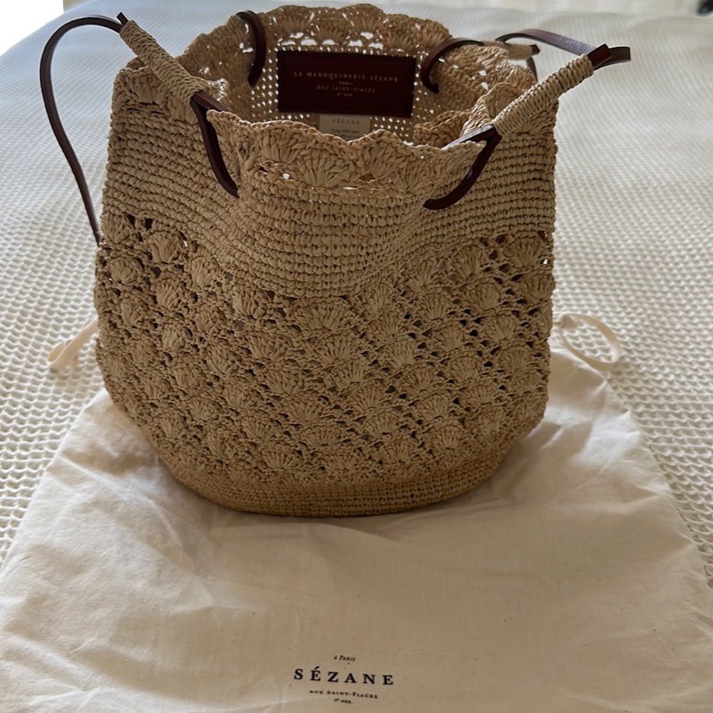 Sezane Ralph Weaved Bag